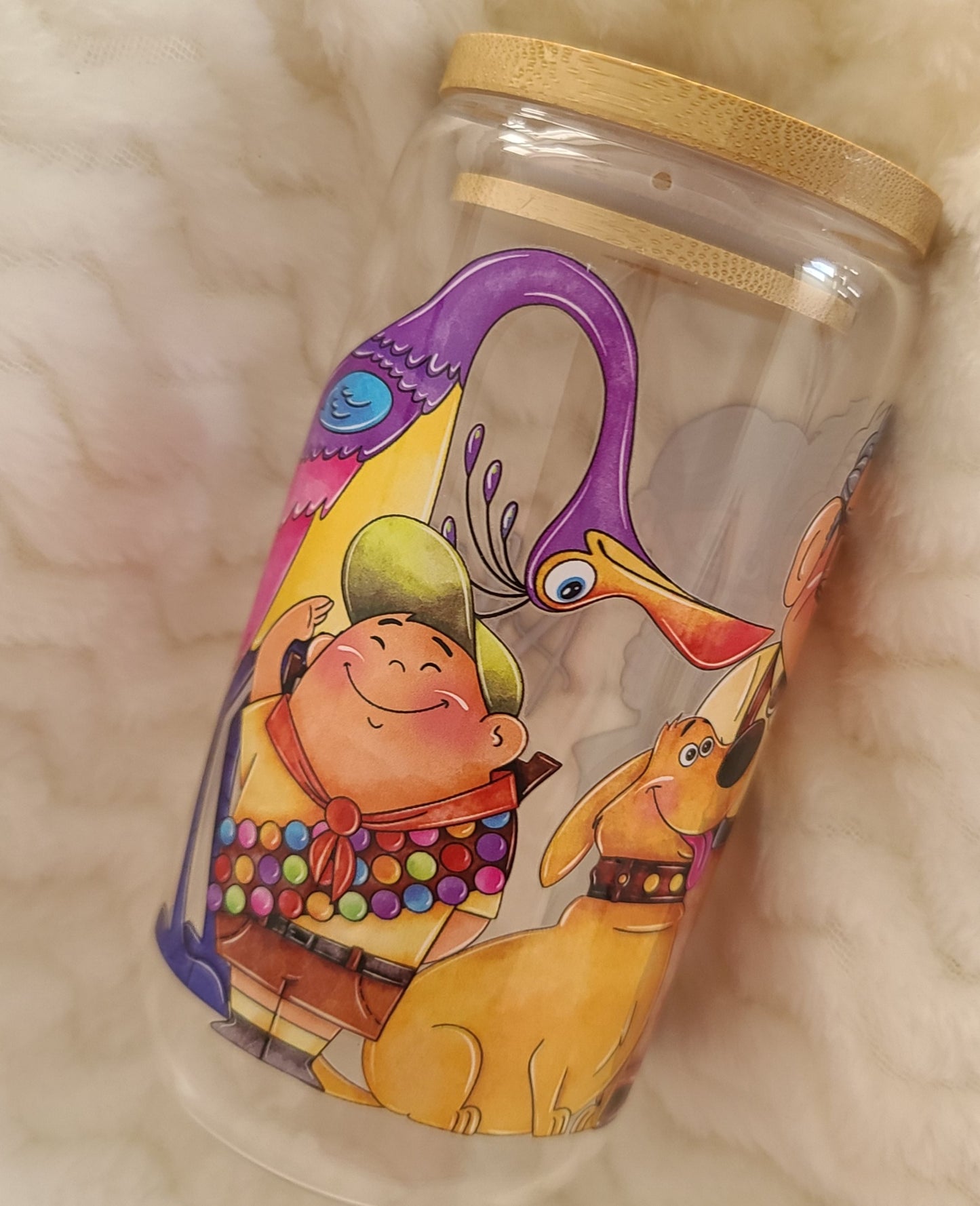 Adventure is Out There 16oz Glass Tumbler